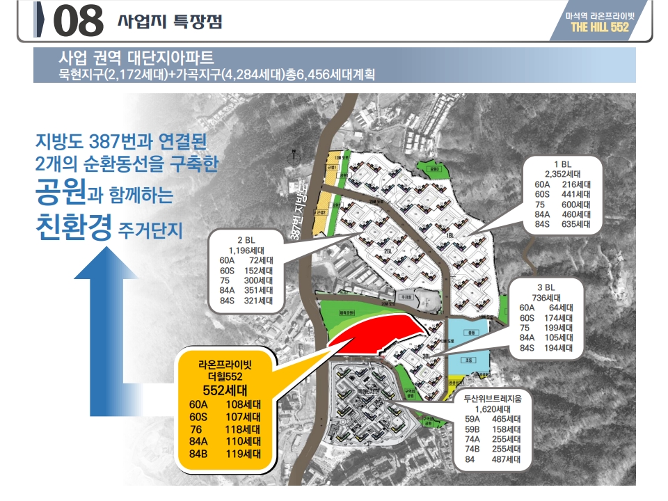 마석역 라온프라이빗 더힐 552 특장점